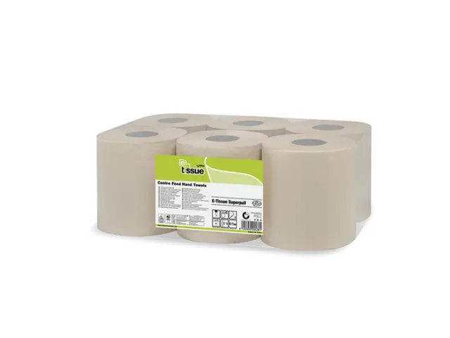 Midi poetspapier 2-laags 19cm 153 meter 6 Rollen