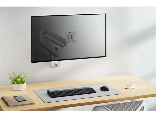 Neomounts NEXT AWL75-450WH Muuradapter monitorarm - 100% plasticvrije