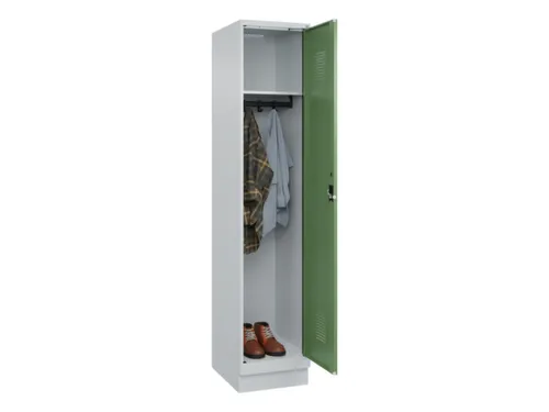locker,HxBxD 1950x400x500mm,1vak,vak B 400mm,cil.-slot,sokkel