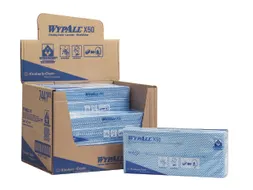 WypAll 7441 sopdoek X50 Hydroknit 1-laags blauw 41,6x24,5cm