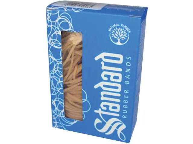 Elastiek Standard Rubber Bands 14 50x1.5mm 50gr 260 stuks bruin