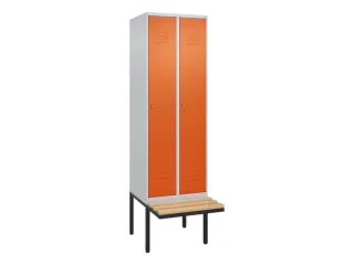locker voor scheiding van kleding,HxBxD 2120x600x815mm,2vak - 1