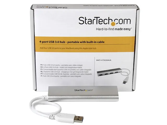 4-poorts USB hub compacte USB-A naar 4x USB-A hub met USB 5Gbps