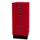 kantoor-ladekast HxBxD 670x279x380mm 8 laden romp kardinaalrood staal