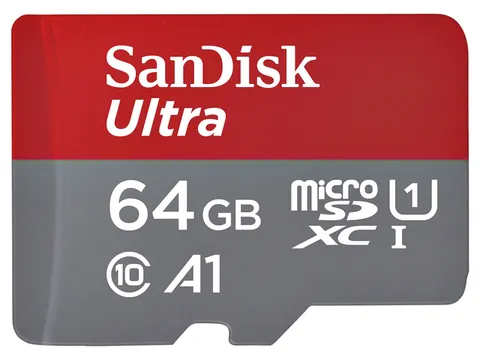 Geheugenkaart Sandisk MicroSDXC Ultra 64GB (140mb/s C10 - SDA UHS-I)