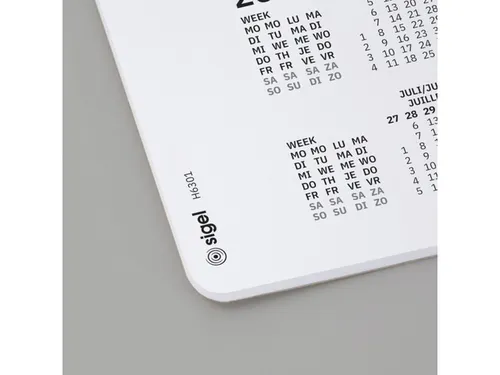 Designonderlegger Sigel punt-gelijnd wit 26/27/28 59.5x41cm 30 vel 80