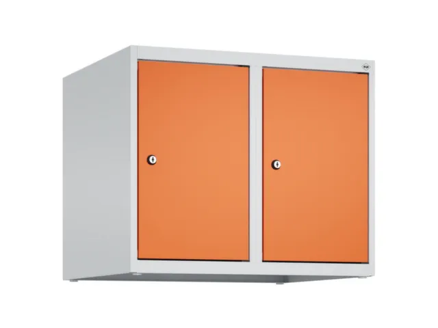 opzetkast,v. locker,2vak.,vak B 300mm,HxBxD 500x600x500mm,vleugeldeur