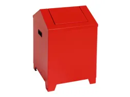 Poetskatoenbak,niet-brandbaar,1x45-73l,HxBxD 680x400x400mm