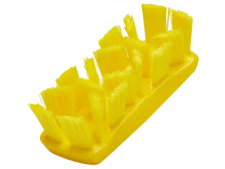 Vikan 3891-6 UST Kleine Werkborstel Harde vezel 176mm Geel - 3