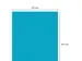 Gekleurde Etiketten 210x297mm A4 Blauw 42824 1000 Vel