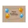 Placemat 45x32cm PVC Birthday Beige 6 Stuks