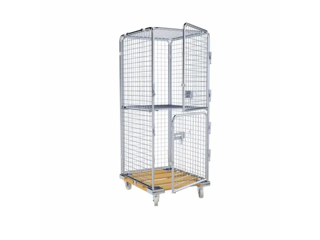 veiligheidsrolcontainer,draagverm. 500kg,HxLxB 1800x815x724mm