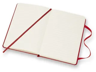 Notitieboek Moleskine pocket 90x140mm lijn hard cover scarlet red - 4