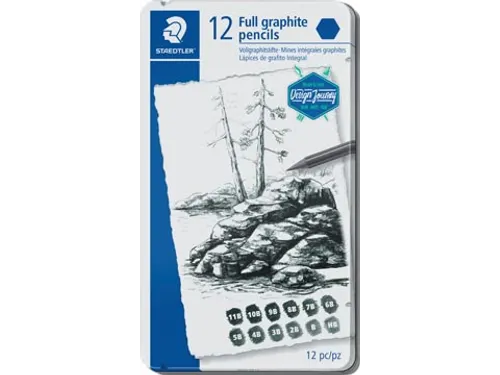 Staedtler Potlood Mars Lumograph 12 Stuks