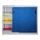schuifdeurkast,HxBxD 1200x1500x600mm,RAL7035,front RAL5010