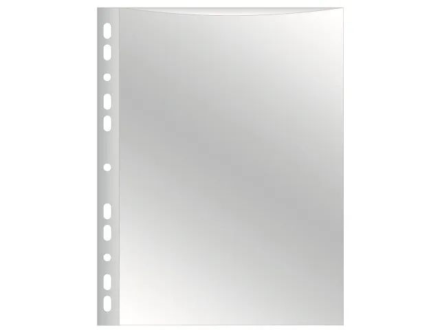 Geperforeerde Showtas A4 8-gaats Transparant Glashelder 75mic 100st