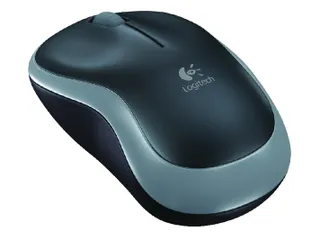 Draadloze Muis Logitech M185 Grijs Zwart - 1