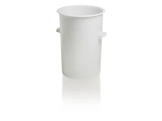 ton,HxØ 733x515mm,110l,HDPE,naturel wit - 1