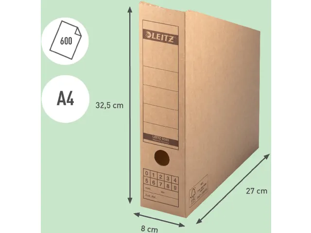 Premium tijdschrifthouder bruin
