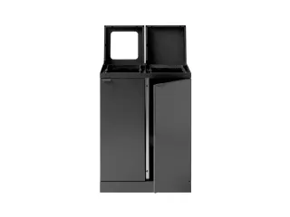 Bica Basic 886 Afvalscheidingsunit 2x45 liter Antraciet - 3
