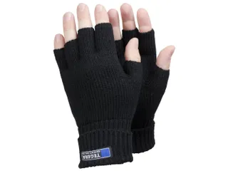 Tegera 790 vingerloze gebreide handschoenen, zwart, maat 10 - 1