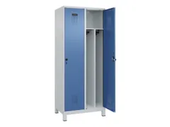 locker voor scheiding van kleding,HxBxD 1950x800x500mm,2vak