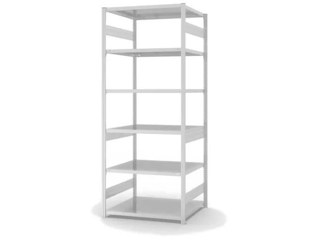 rayonnage modulaire,rayonnage départ,HxlxP 2500x1060x835mm