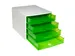 Ladenblok Ecobox 4 Laden Appelgroen
