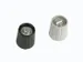 Knop (Zwart Met Witte Streep 15mm/6mm)