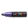 Verfstift Posca PC8K Brede punt 8mm schuin metallic paars