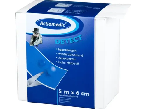 Snelverband Detecteerbaar Waterafstotend Lxb 5mx60mm Blauw