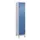 Z-garderobekast,HxBxD 1950x400x500mm,vak B 200/400mm,draaigrendel