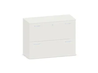 Hangmappenkast 770X1000X430Mm 2Hangmappenframes Wit+ Wit - 1