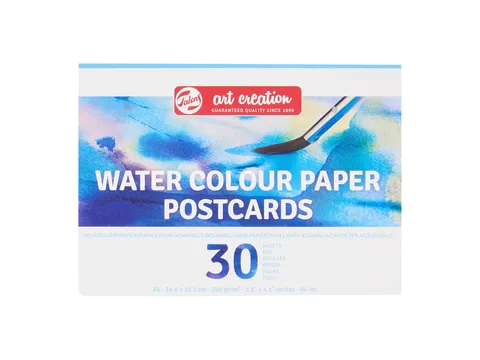 Aquarelverfpapier Talens Art Creation 30 witte vellen 200gr 148x105mm