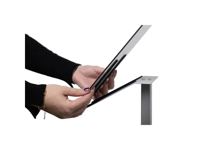 Support d'information sur pied Stick-On sans impression