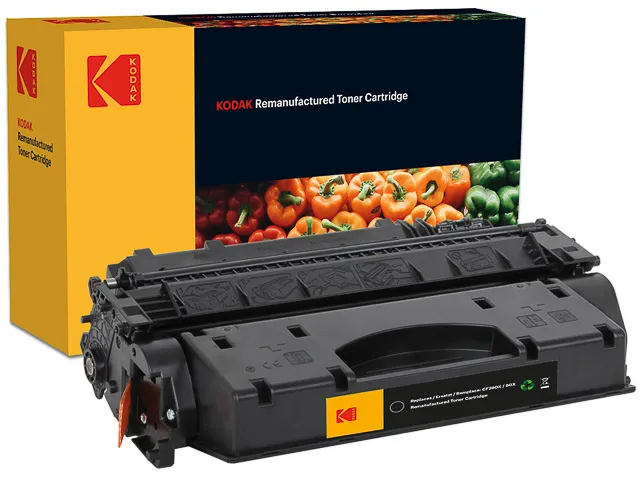 185H028030 Kodak Hp Cf280X Lj Pro Cartridge zwart rebuilt 6900pagina's