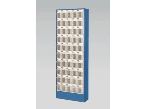 Transparante Magazijnbakken 50Bakken Abs-Kunststof Corpus Ral5007