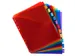 Tabbladen PP A4+ L-m ap + etiket 12 tabs