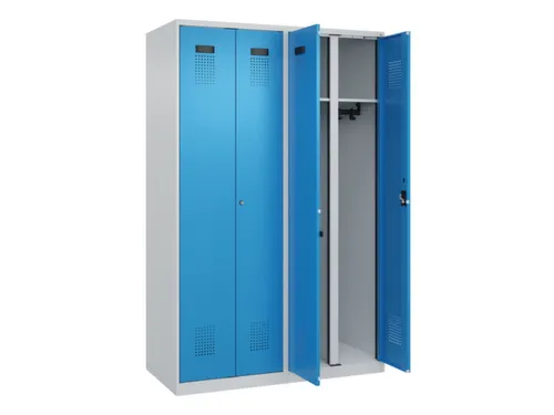 locker voor scheiding van kleding,HxBxD 1850x1200x500mm,4vak