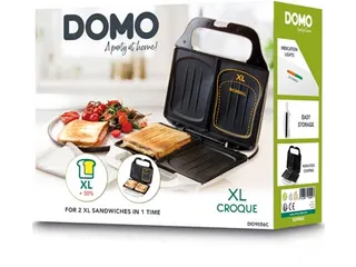 Tosti IJzer XL Wit Anti-Aanbaklaag 900W - 5