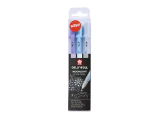 Gelschrijver Sakura Gelly Roll Moonlight 06 calm set à 3 kleuren - 2