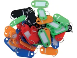 Pavo Sleutelhangers, Geassorteerde Kleuren, Pak Van 20 Stuks
