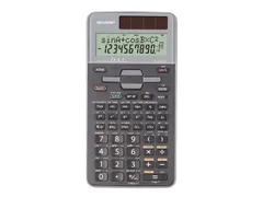 Calculator Sharp-EL531TGGY zwart-grijs wetenschappelijk