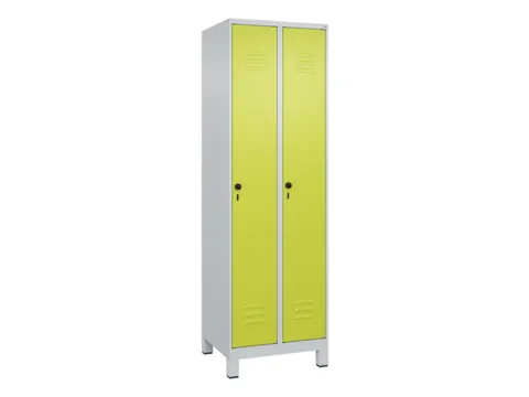 locker voor scheiding van kleding,HxBxD 1950x600x500mm,2vak
