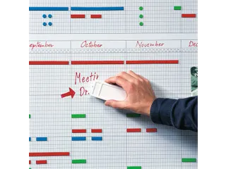 Premium jaarplanner in halfjaarformaat 90x120 cm - 2