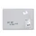 Glas Magneetbord Sigel Artverum mat lichtgrijs 60x40cm