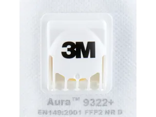 Stofmasker 3M Aura voor schuren 9322 FFP2 met ventiel 2 stuks - 7