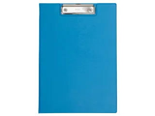 Klembordmap MAUL A4 staand met penlus PVC neon lichtblauw - 10