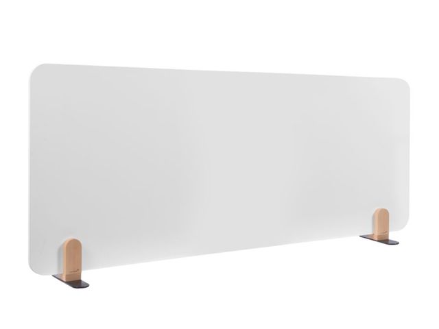 Bureauscherm Elements whiteboard 60x160cm Houder | LegamasterWhiteboard.nl
