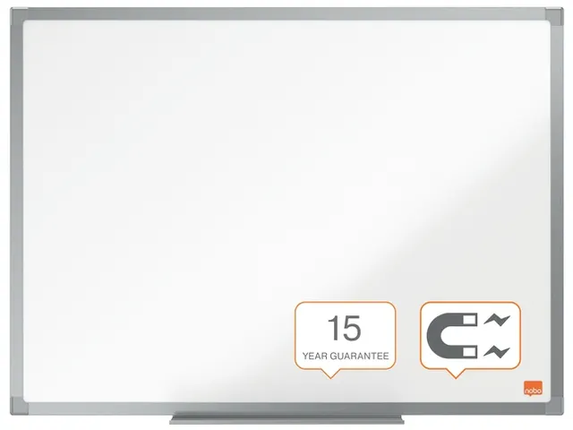 Whiteboard Nobo Essence Magnetisch 45x60cm staal